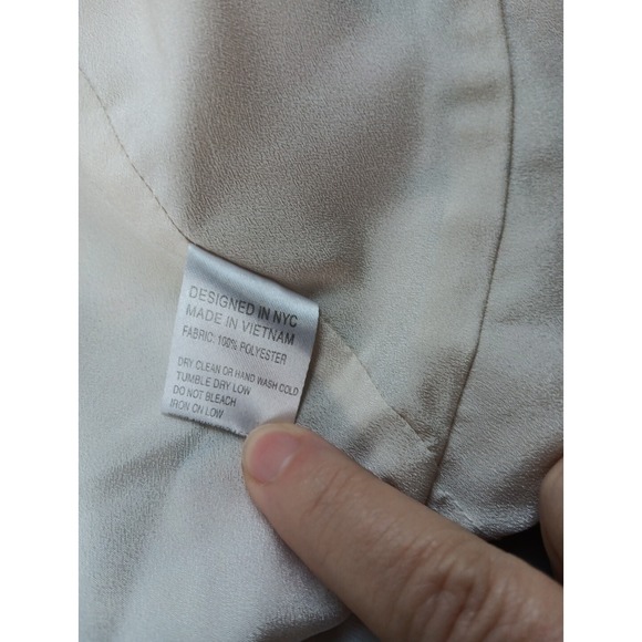 Yumi Kim True Wrap Dress XS High Low‎ Ruffle Midi Romantic Bridal Shower Girly - Picture 10 of 11